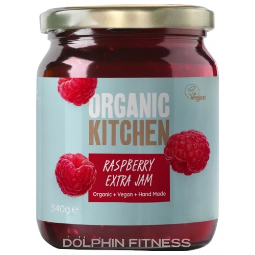 Organic Kitchen Raspberry Extra Jam 1 x 340g
