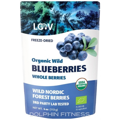 Organic Wild Blueberries Freeze-Dried Whole Berries