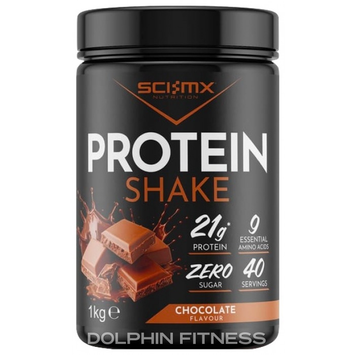 Protein Shake Chocolate - Chocolate flavor protein powder by SCI-MX