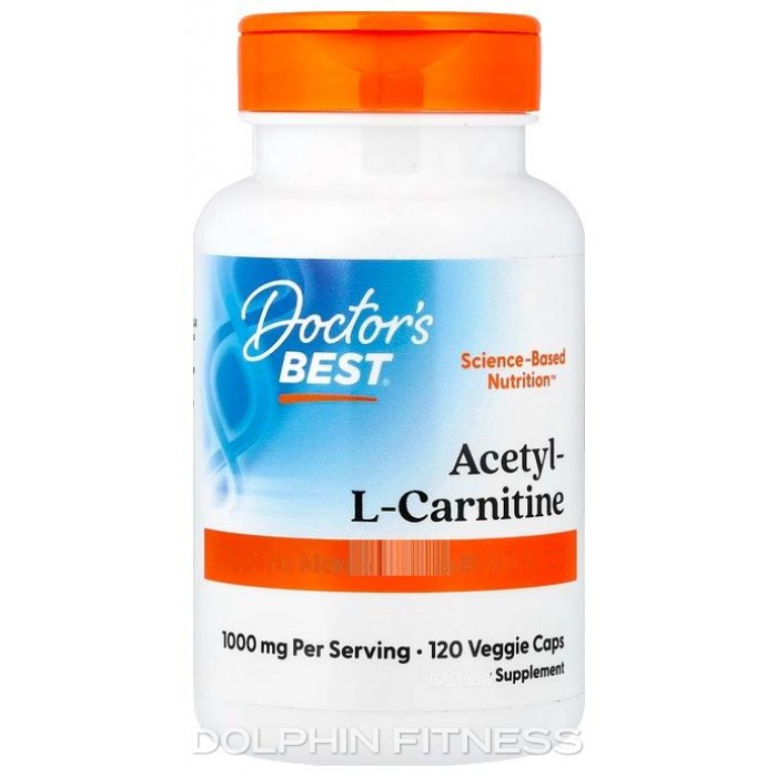 Doctor's Best Acetyl-L-Carnitine 120 Veggie Caps Doctor's Best Acetyl-L-Carnitine 120 Veggie Caps