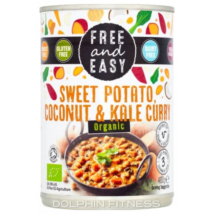 Organic Sweet Potato, Coconut and Kale Curry