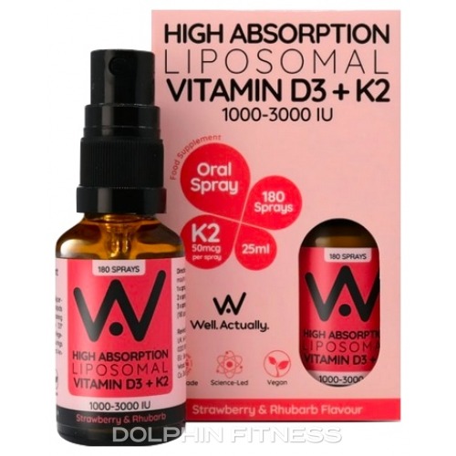 Liposomal Vitamin D3 + K2