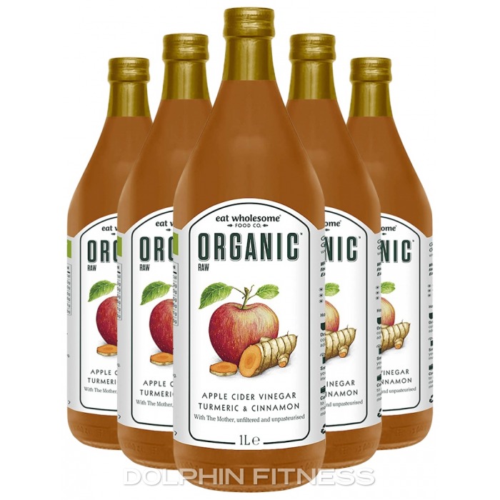 Organic Raw Apple Cider Vinegar With Turmeric & Cinnamon