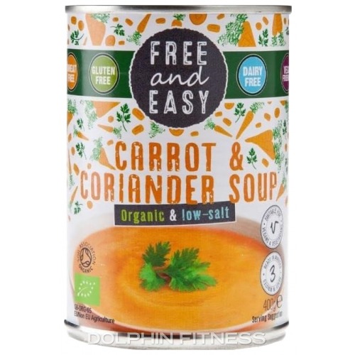 Organic & Low Salt Carrot & Coriander Soup