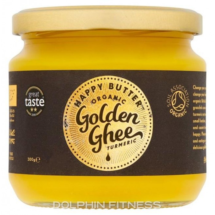 Happy Butter Organic Golden Turmeric Ghee 1 x 300g