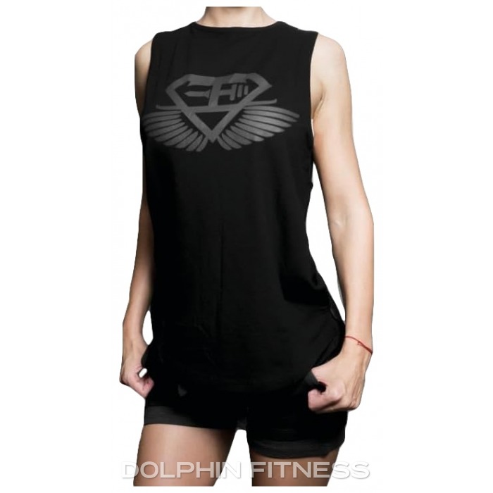 Body Engineers XA1 Loose Tanktop Black