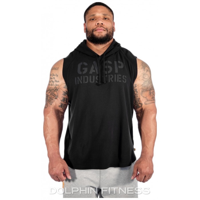 Gasp Thermal SL Hoodie Washed Black