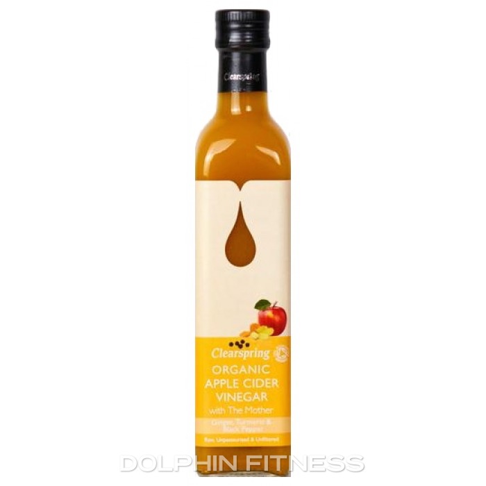 Organic Apple Cider Vinegar With Mother Ginger Turmeric