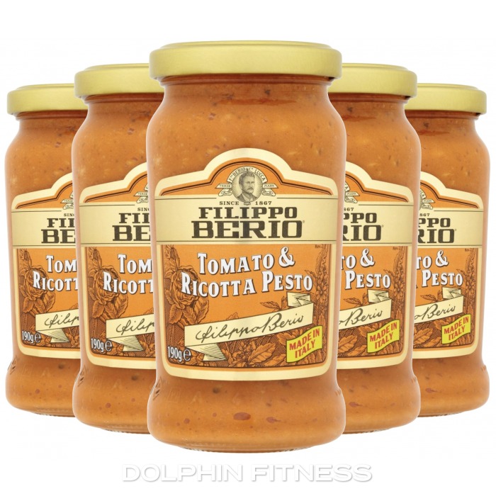 Filippo Berio Tomato & Ricotta Pesto 6 x 190g