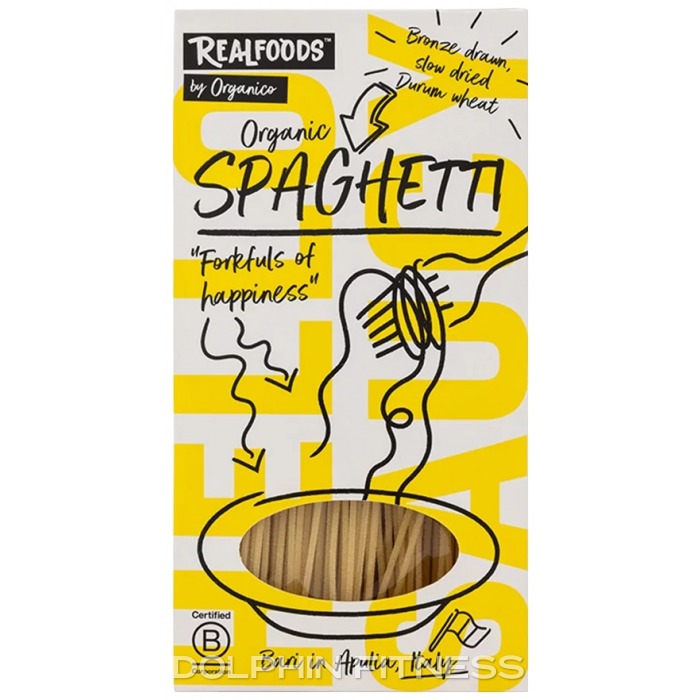 White Italian Durum Wheat Pasta Spaghetti
