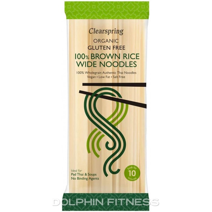Organic Gluten Free 100% Brown Rice Wide Noodles