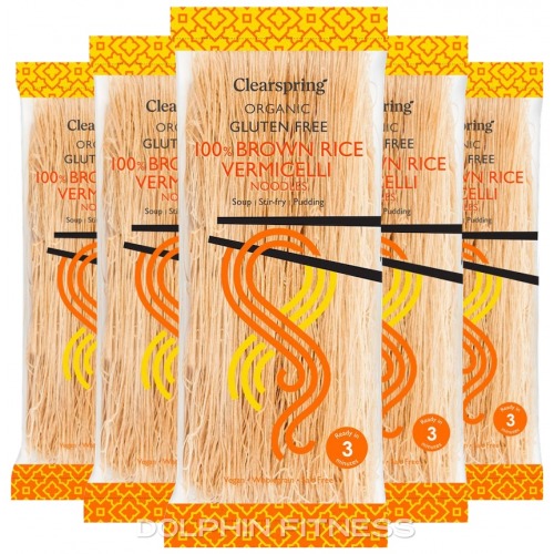 Organic Gluten Free 100% Brown Rice Vermicelli Noodles