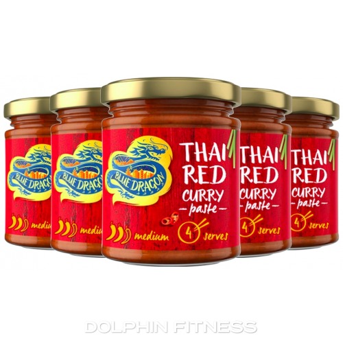 Blue Dragon Thai Red Curry Paste 6 x 170g