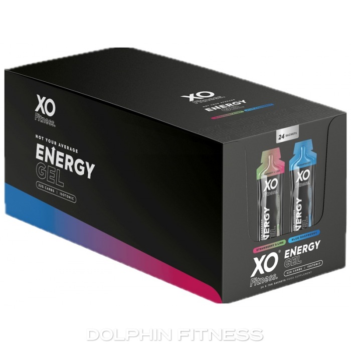 XO Fitness Energy Gels 24 x 70g