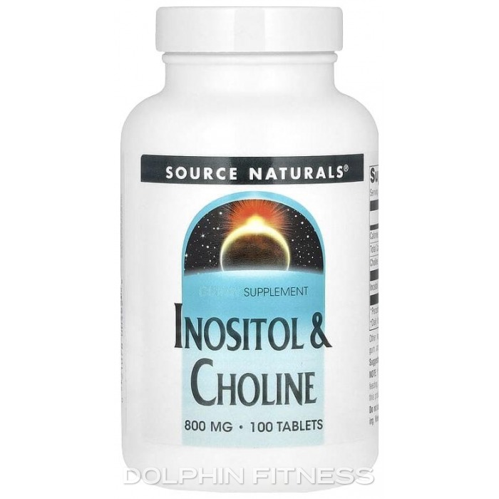 Source Naturals Inositol & Choline 100 Tablets