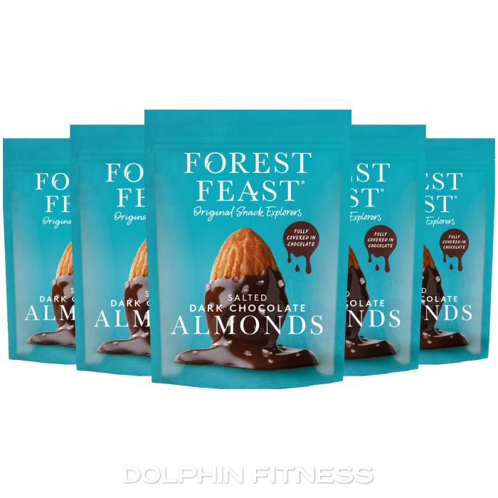 Salted Dark Chocolate Almonds