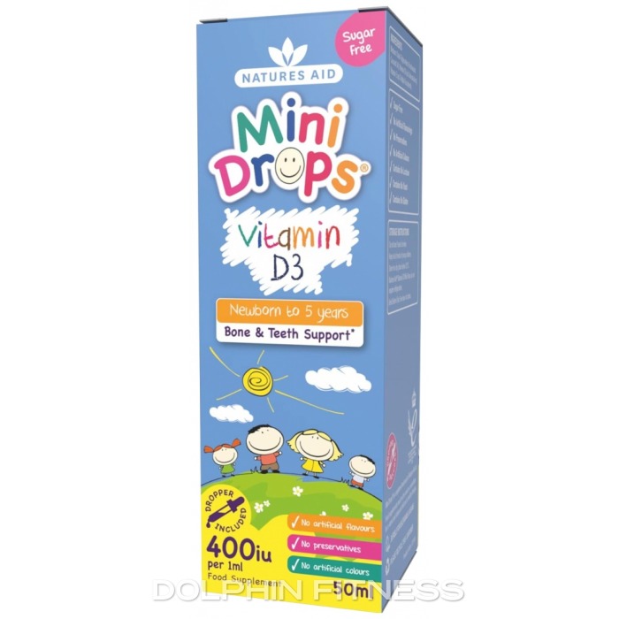 Vitamin D3 Drops for Infants and Children