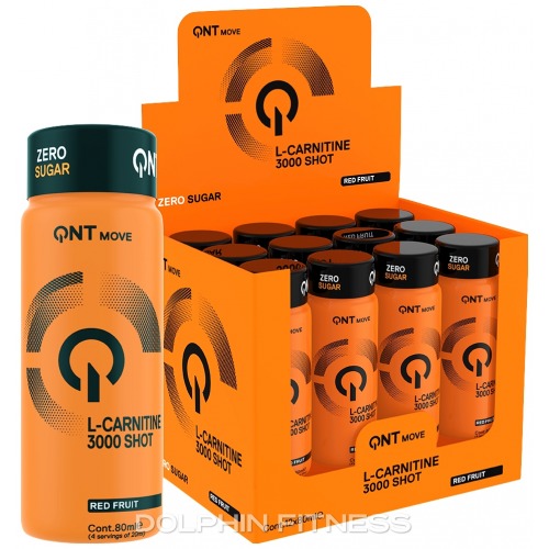 QNT L-Carnitine 3000 mg Shot 12 x 80 ml
