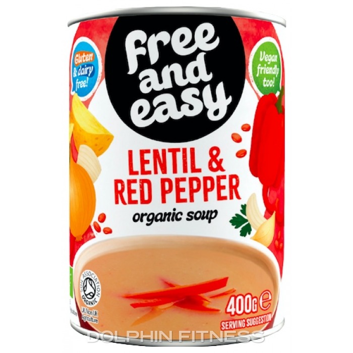 Organic Lentil and Red Pepper Soup