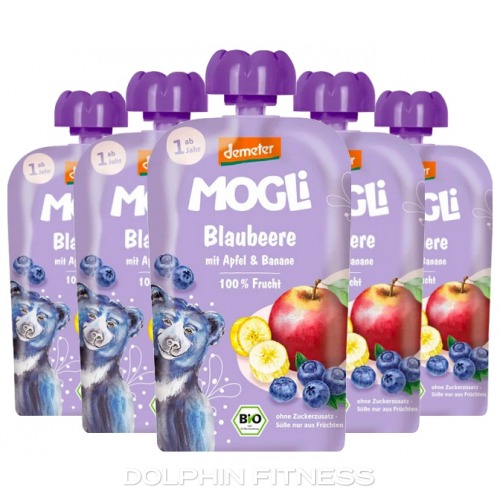 Organic Blueberry Banana Apple Puree