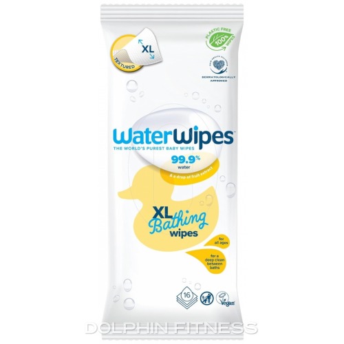 Water Wipes Nose To Toes Bathing Wipes 16 PC