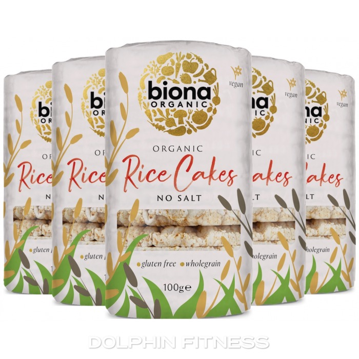 Biona Organic Unsalted Rice Cakes 12 x 100g