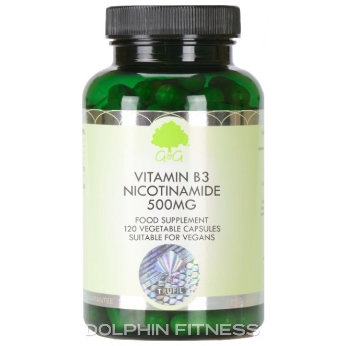 Comprimés Vitamine B3 (Niacinamide) 500 Mg - 100 Comprimés - Green Labs Nutrition