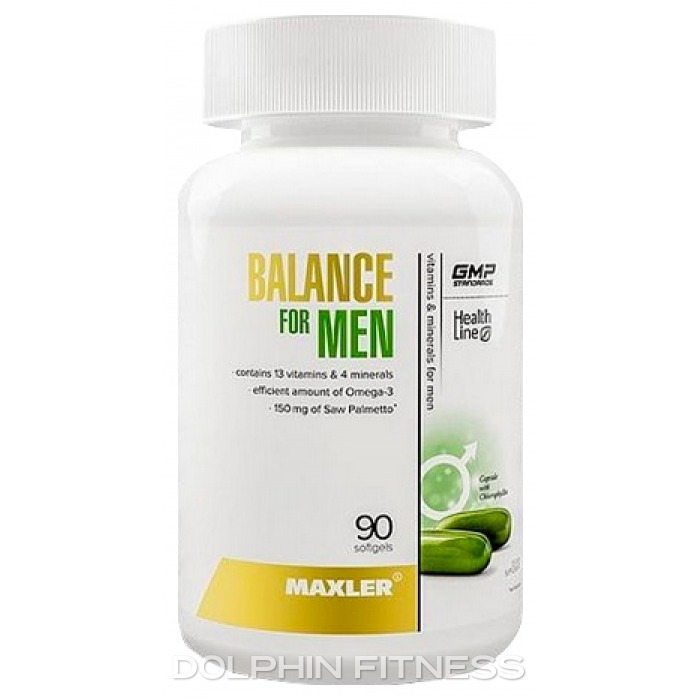 Maxler Balance for Men 90 Softgels
