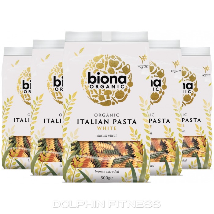 Italian Pasta White Fusilli Tricolore