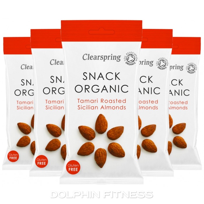 Snack Organic Tamari Roasted Sicilian Almonds
