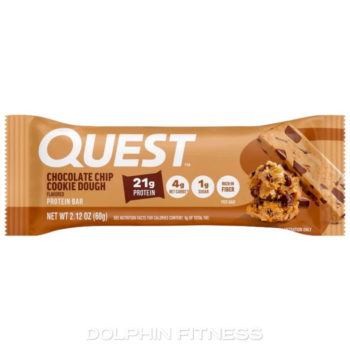 Quest Nutrition Chocolate Chip Cookie Dough Protein Bar 1 Bar