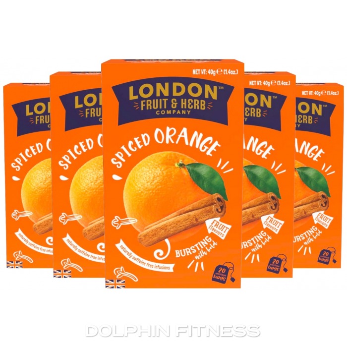 London Fruit & Herb Company Spiced Orange Tea 6 x 20 Teabags