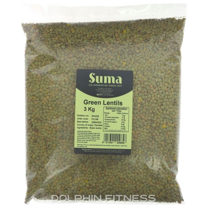 Organic Green Lentils