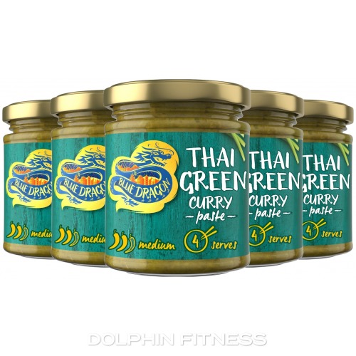 Blue Dragon Thai Green Curry Paste 6 x 170g