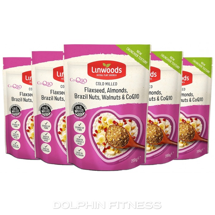 Milled Flaxseed, Almonds, Brazil Nuts, Walnuts & Co-Enzyme Q10