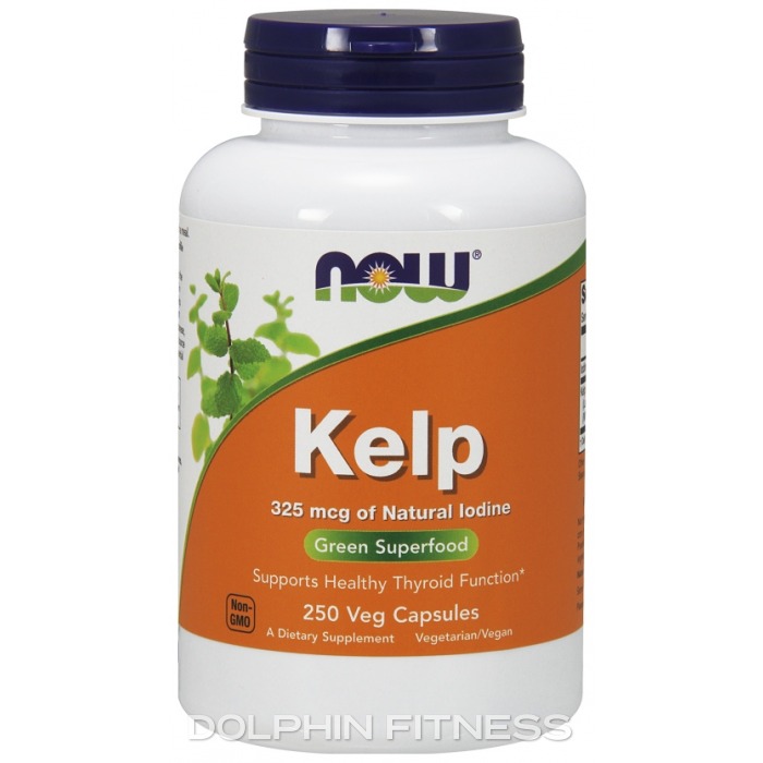 Complément Alimentaire Kelp (iode) Now Foods - 325 Mcg Par Capsule - Boîte De 250