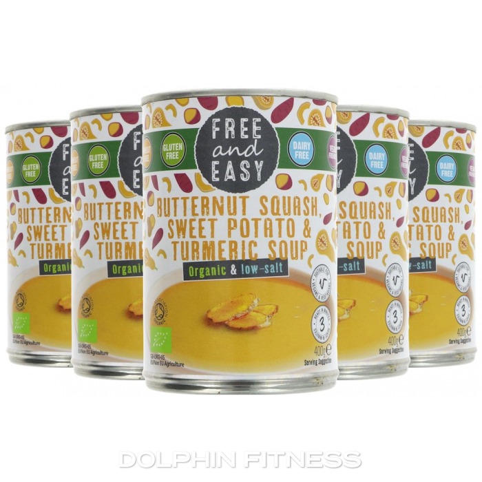 Organic & Low Salt Butternut Squash Sweet Potato & Turmeric Soup