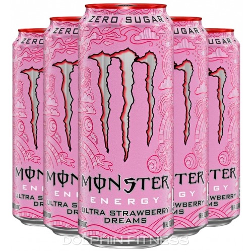 Monster Energy Ultra (12 Cans) Strawberry Dreams