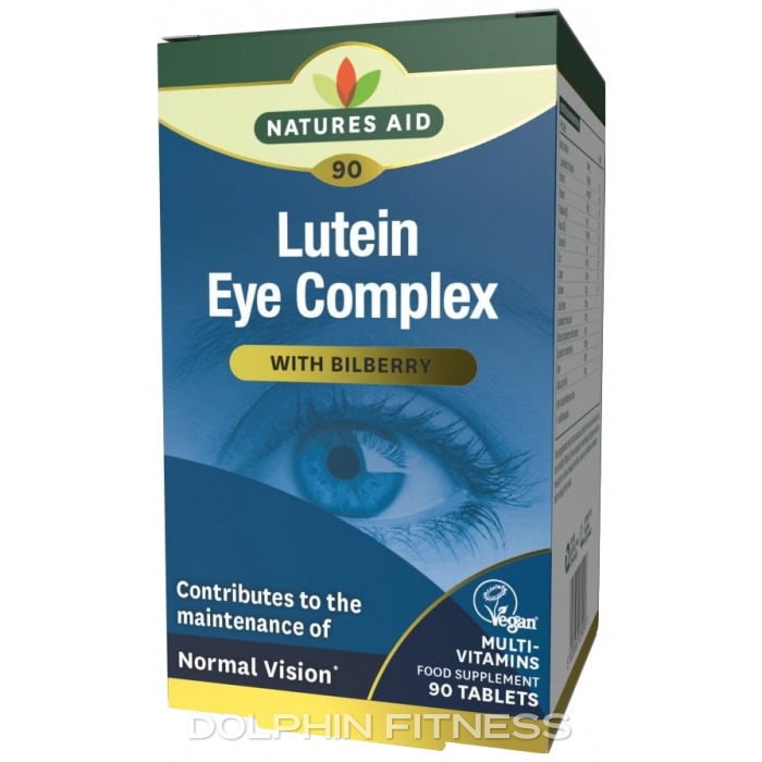 Natures Aid Lutein Eye Complex 90 Tablets