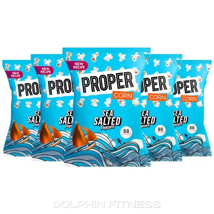 Proper Propercorn Lightly Sea Salted 8 x 70g