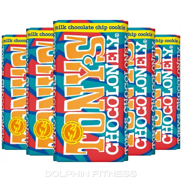 Tony's Chocolonely Milk Chocolate Chip Cookie 15 x 180g