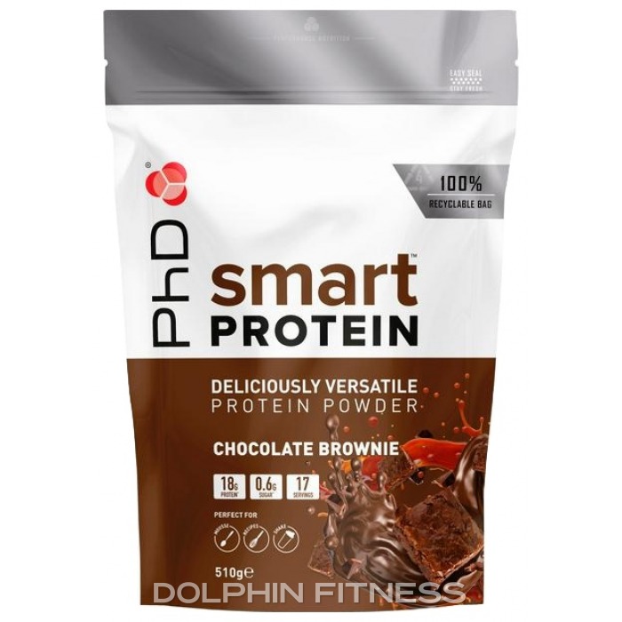 Smart Protein Chocolate Brownie - CHOCOLATE BROWNIE flavor protein powder by PhD
