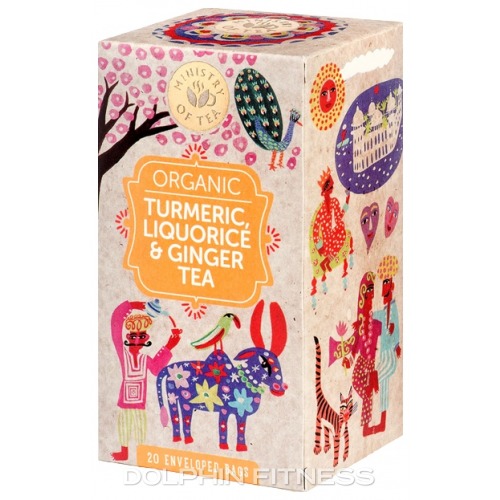Organic Turmeric, Liquorice & Ginger Tea
