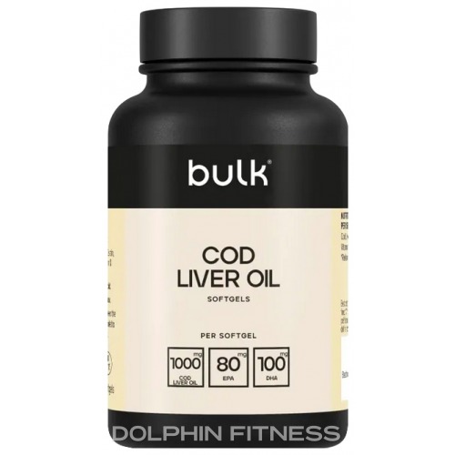 Bulk Cod Liver Oil 1000 mg 90 Softgels