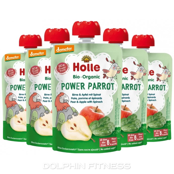 Organic Power Parrot Pear & Apple With Spinach
