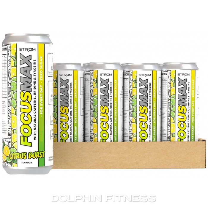 Strom Sports FocusMax Can 12 Cans