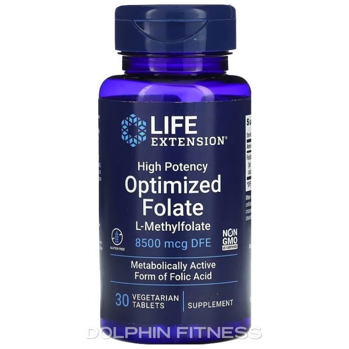 High Potency Optimized Folate L-Methylfolate 8500 mcg