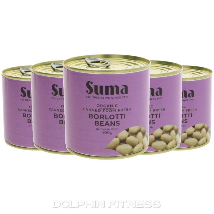 Organic Borlotti Beans Fresh