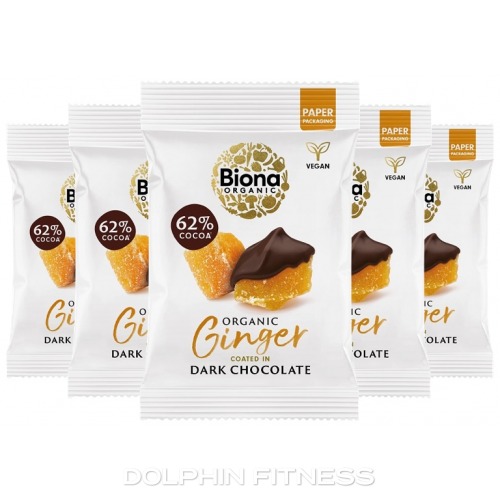 Ginger Coated in Dark Chocolate
