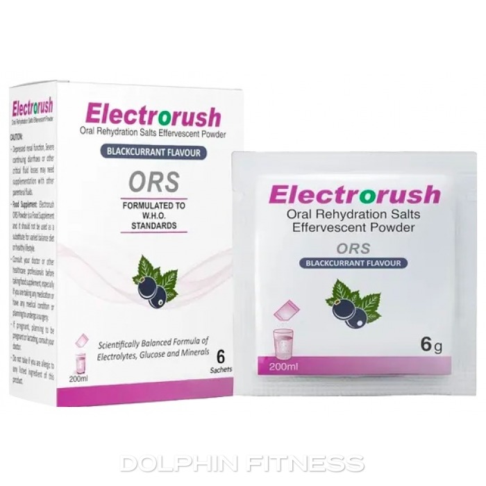 Electrorush ORS Sachets 6 x 6g